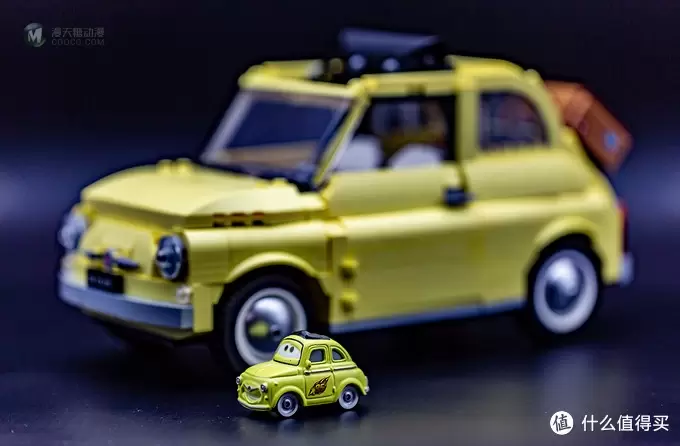 意大利国民的“砖”用小车---LEGO 10271 Fiat 500