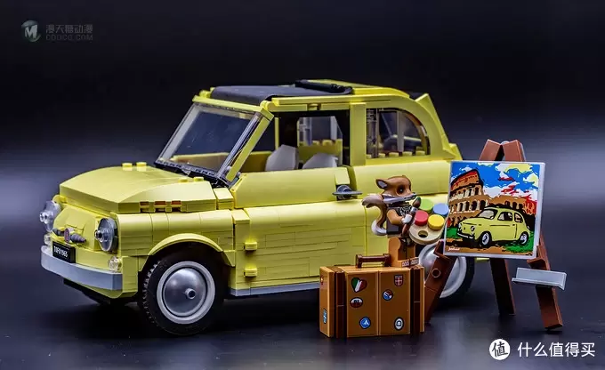 意大利国民的“砖”用小车---LEGO 10271 Fiat 500