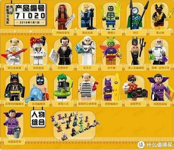 乐高DC坑 篇七：逐帧细扣乐高LEGO 71017蝙蝠侠大电影人仔抽抽乐第一季出处