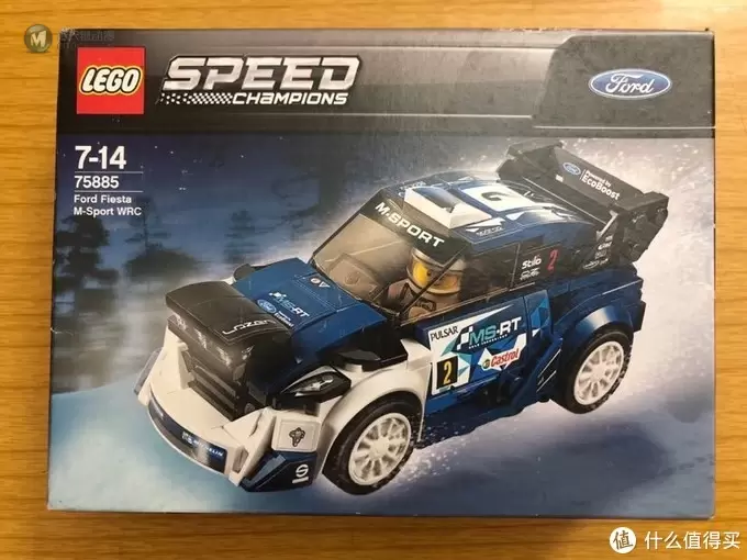 乐高乐趣多，75885开箱拼装福特M-sport WRC！