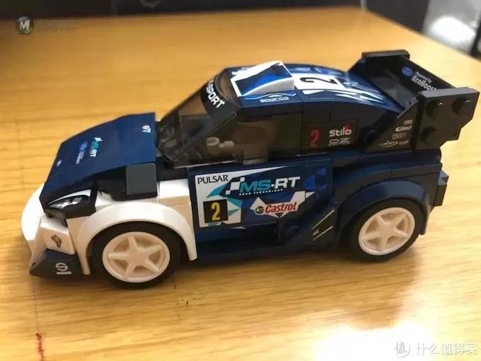 乐高乐趣多，75885开箱拼装福特M-sport WRC！