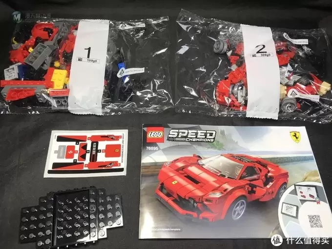 开启8格新时代：LEGO乐高 超级赛车系列 法拉利F8 76895