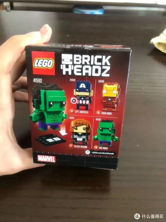 乐高 方头仔 篇十七：LEGO BRICKHEADZ 乐高方头仔  41592 绿巨人