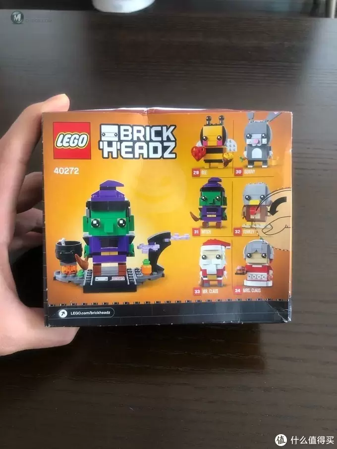 乐高 方头仔 篇十五：LEGO BRICKHEADZ 乐高方头仔40272万圣节女巫