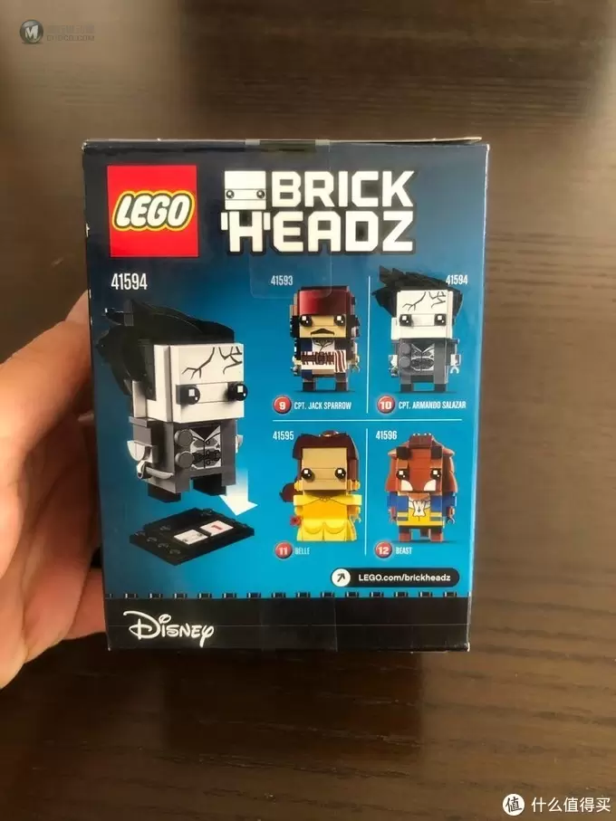 乐高 方头仔 篇十四：LEGO BRICKHEADZ 乐高方头仔41594阿曼多·萨拉查船长