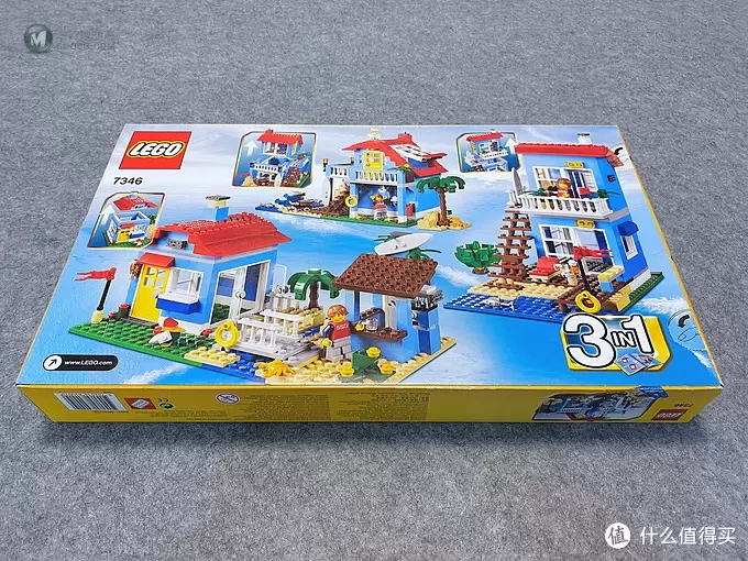 乐高小小追绝日记 篇二十六：LEGO 7346 海滨别墅