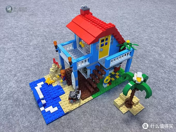 乐高小小追绝日记 篇二十六：LEGO 7346 海滨别墅