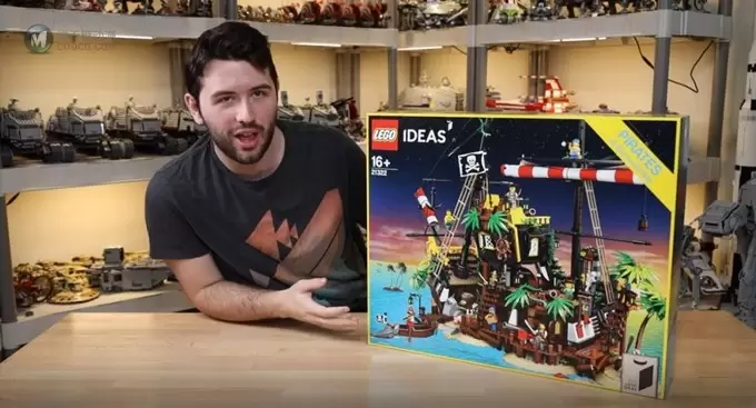 乐高LEGO Ideas 21322 海盗湾实物测评到了！肿不肿？