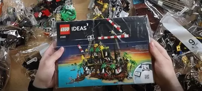 乐高LEGO Ideas 21322 海盗湾实物测评到了！肿不肿？