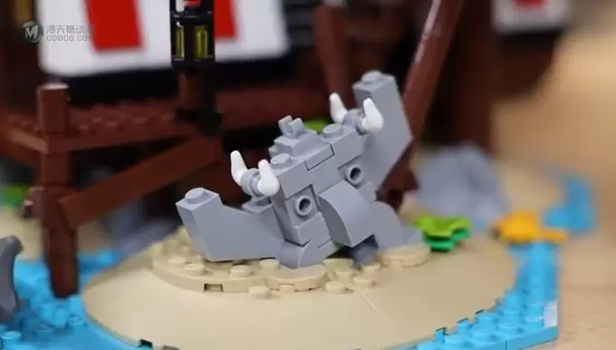 乐高LEGO Ideas 21322 海盗湾实物测评到了！肿不肿？