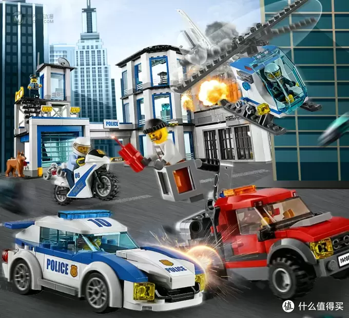 以娃之名，大小男孩共乐——晒新入手的LEGO乐高城市系列60141警察总局套装