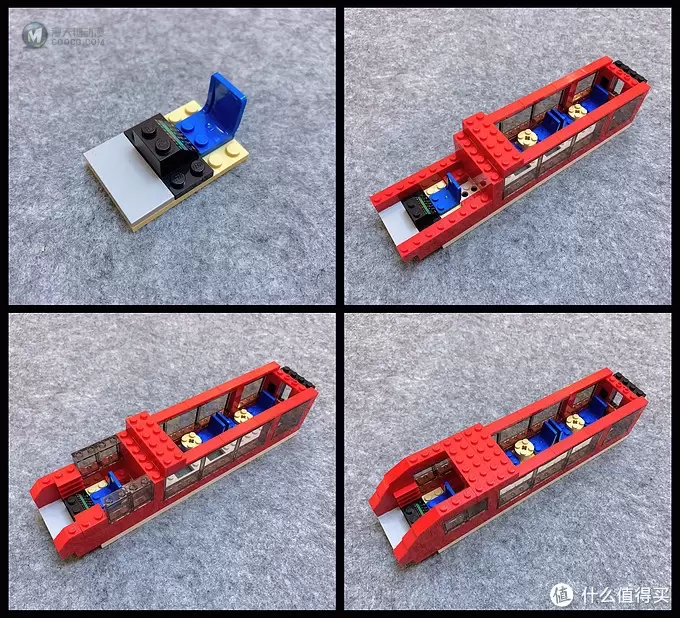 乐高小小追绝日记 篇二十五：LEGO 7938 客运列车