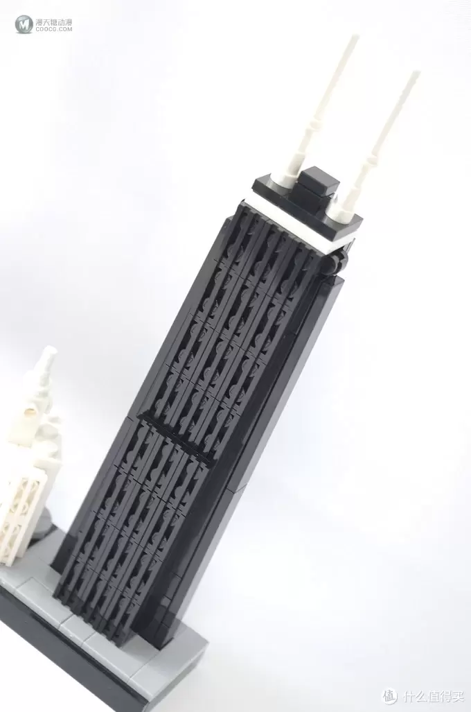 我的LEGO建筑系列 篇十八：21033 Chicago 芝加哥天际线