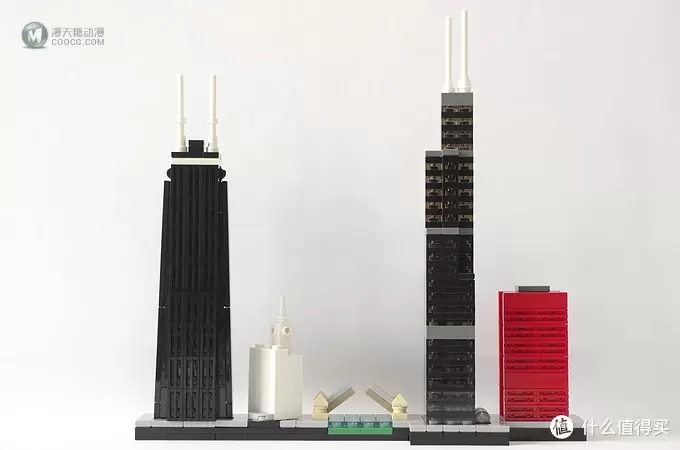 我的LEGO建筑系列 篇十八：21033 Chicago 芝加哥天际线