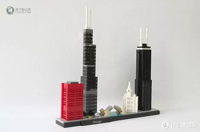 我的LEGO建筑系列 篇十八：21033 Chicago 芝加哥天际线