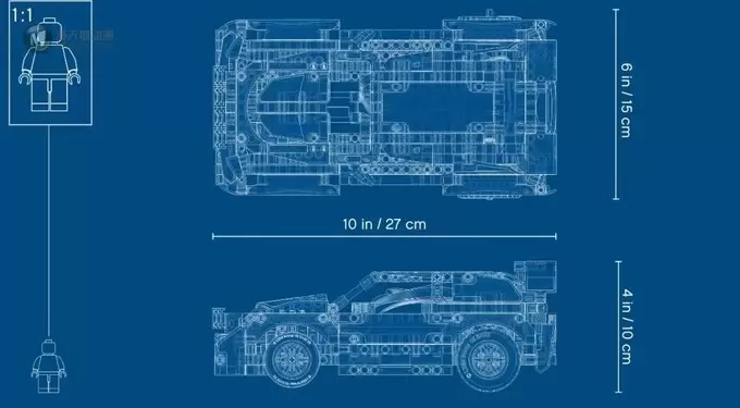 乐高科技系列新品TopGear合作款42109遥控式拉力赛车评测