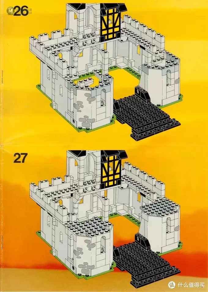 积木的世界 篇十一：用时下砖一撇几十年前的乐高古堡