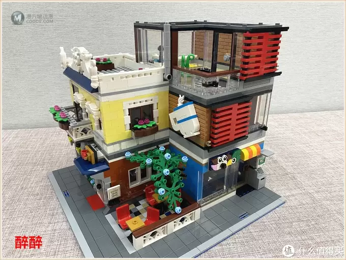 MOC 篇十三：乐高积木31097（Townhouse）街景化---醉测评