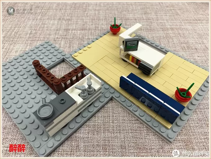 MOC 篇十三：乐高积木31097（Townhouse）街景化---醉测评