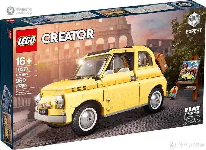 发布！LEGO乐高Creator系列10271菲亚特Fiat500 揭晓！