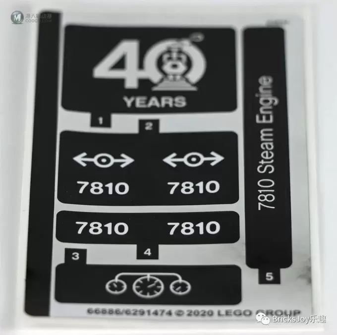 乐高火车40周年纪念赠品公布