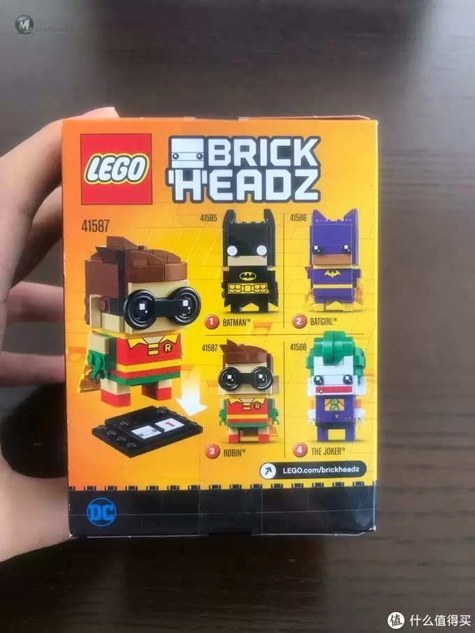 乐高 方头仔 篇十一：LEGO BRICKHEADZ乐高方头仔41587罗宾