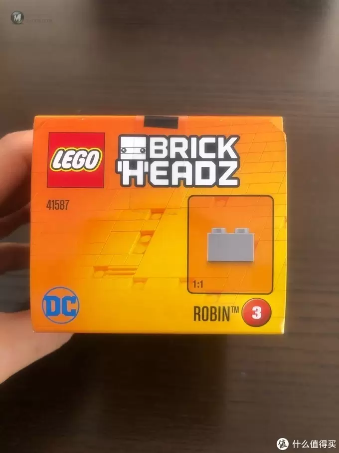 乐高 方头仔 篇十一：LEGO BRICKHEADZ乐高方头仔41587罗宾