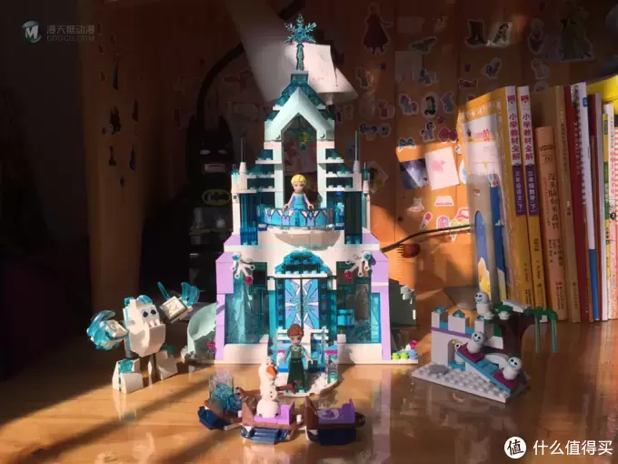 乐高存货持续消耗中：疫情期宅家拼LEGO 41148艾莎冰雪城堡