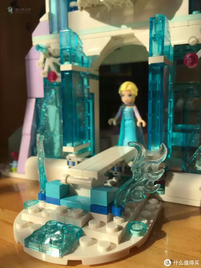 乐高存货持续消耗中：疫情期宅家拼LEGO 41148艾莎冰雪城堡