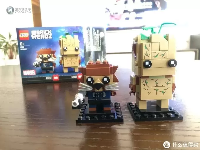 乐高 方头仔 篇九：LEGO BRICKHEADZ乐高方头仔41626格鲁特与火箭浣熊