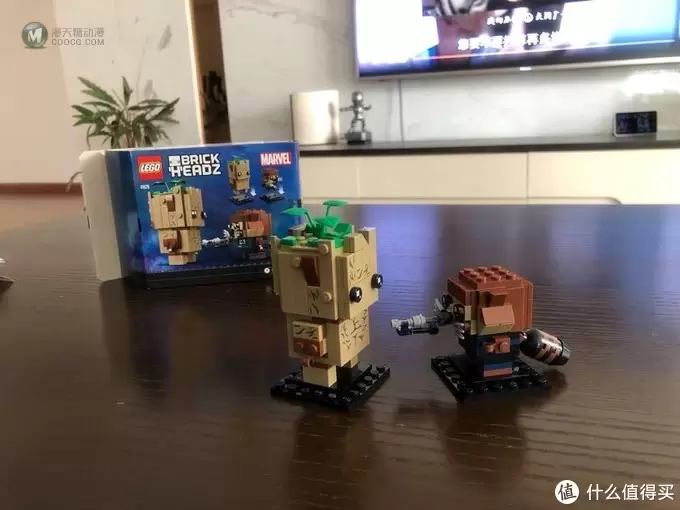 乐高 方头仔 篇九：LEGO BRICKHEADZ乐高方头仔41626格鲁特与火箭浣熊