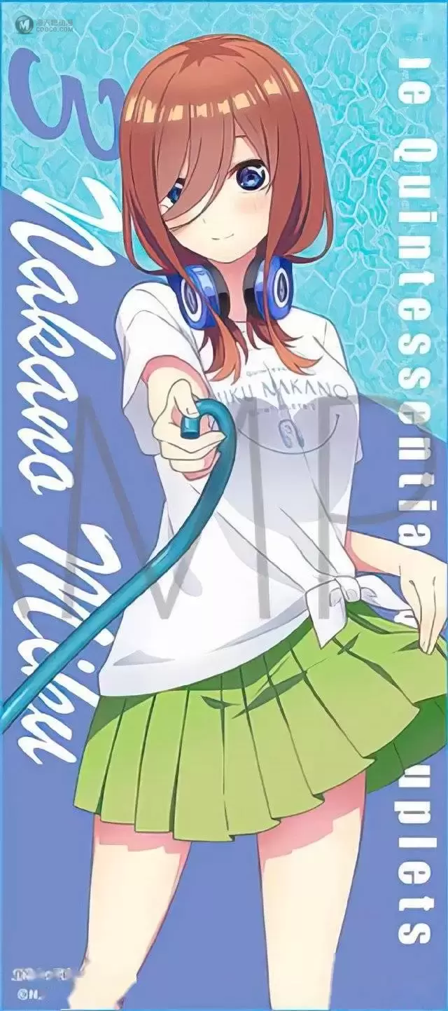 「五等分的新娘∬」×「MOVIC」联动商品绘公开