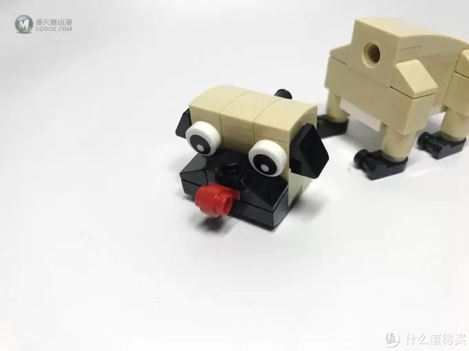 LEGO 乐高 拼拼乐 篇173： 憨态可掬 30542 可爱的哈巴狗&考拉