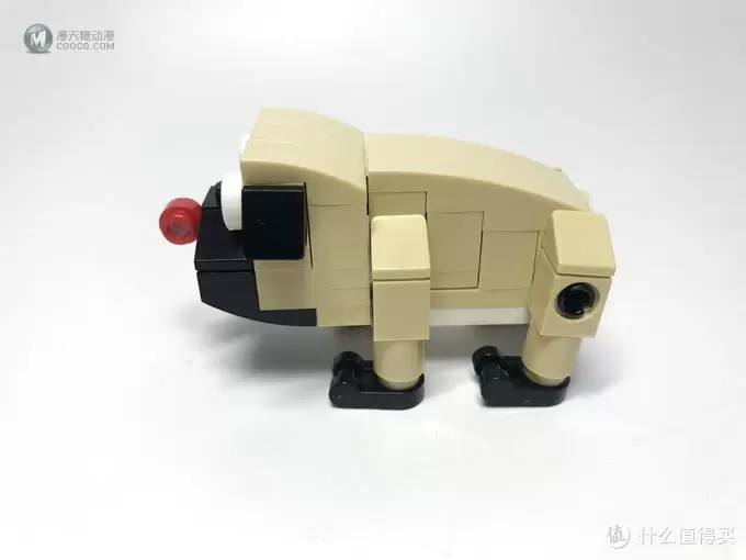 LEGO 乐高 拼拼乐 篇173： 憨态可掬 30542 可爱的哈巴狗&考拉