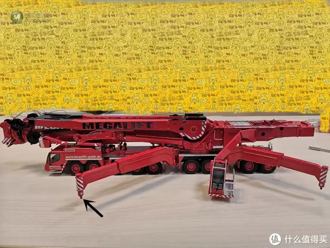 一柱擎天—利勃海尔LTM11200 1:50合金模型