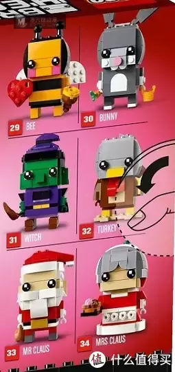 LEGO 乐高 BrickHeadz 方头仔大盘点 上篇