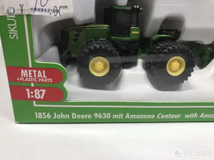 SIKU 仕高 1:87 合金模型 SKUC 1856 八轮重型拖拉机 John Deere 9630