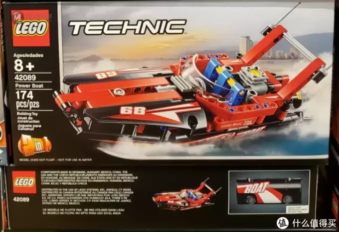 LEGO 乐高 拼拼乐 篇194：先睹为快的2019年科技系列 42089 Power Boat