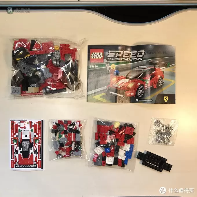 LEGO 乐高 75886 Ferrari 488 GT3 Scuderia Corsa