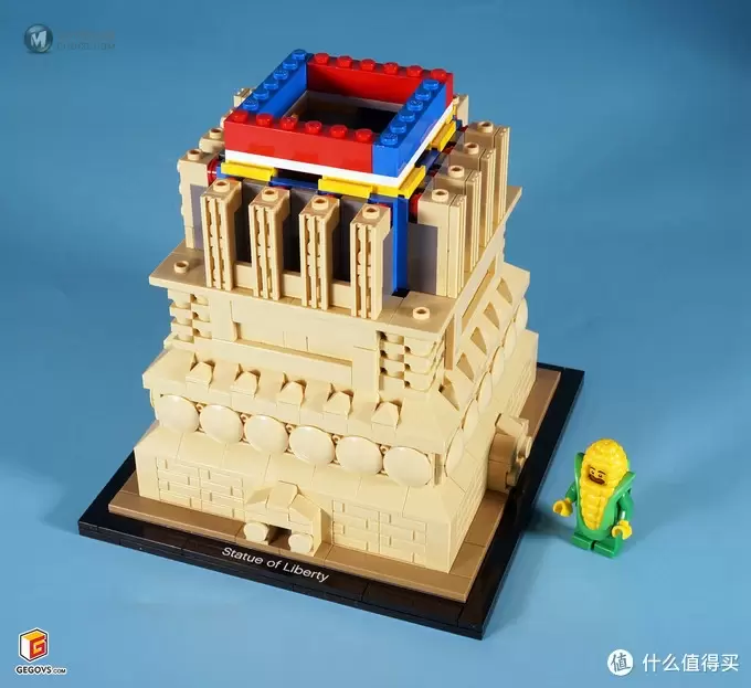 LEGO 21042 Statue of Liberty (自由女神像）开箱报告