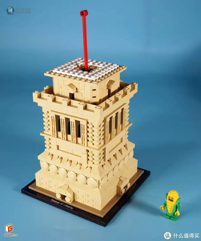 LEGO 21042 Statue of Liberty (自由女神像）开箱报告