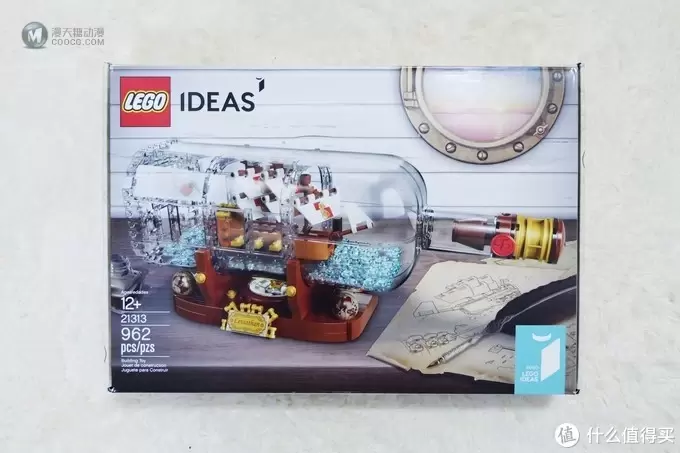 圣诞礼物推荐：LEGO 乐高 Ideas 系列拼插类玩具 典藏瓶中船 21313