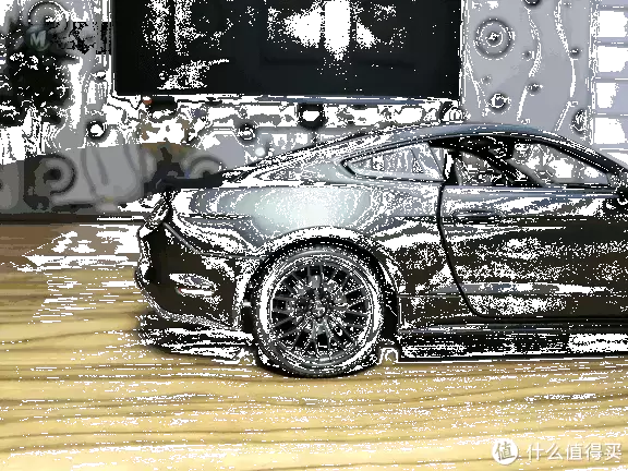 而立之年，喜提Dream Car—美驰图 15款黑色福特野马 汽车模型开箱