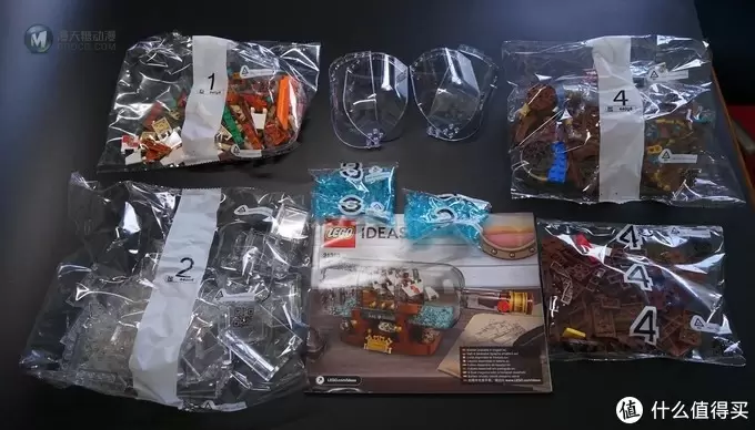 双11最满意的一单 LEGO IDEAS 21313瓶中船