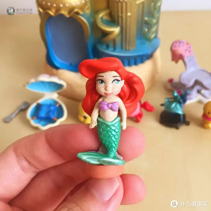 玩具测评丨Disney迪士尼小美人鱼公主小屋