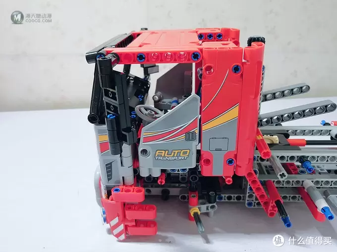 红色长龙 LEGO 42098 A模式 车辆运输车 开箱及拼搭体验