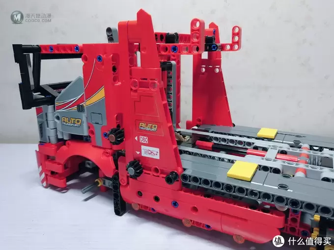 红色长龙 LEGO 42098 A模式 车辆运输车 开箱及拼搭体验