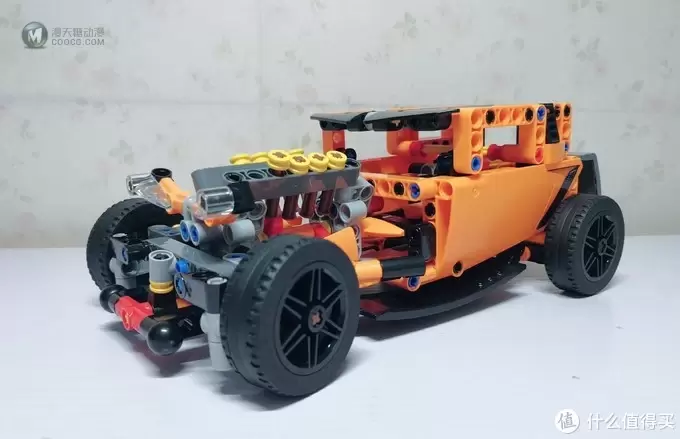 橙色老爷车 Lego2019科技组42093B模式拼装体验