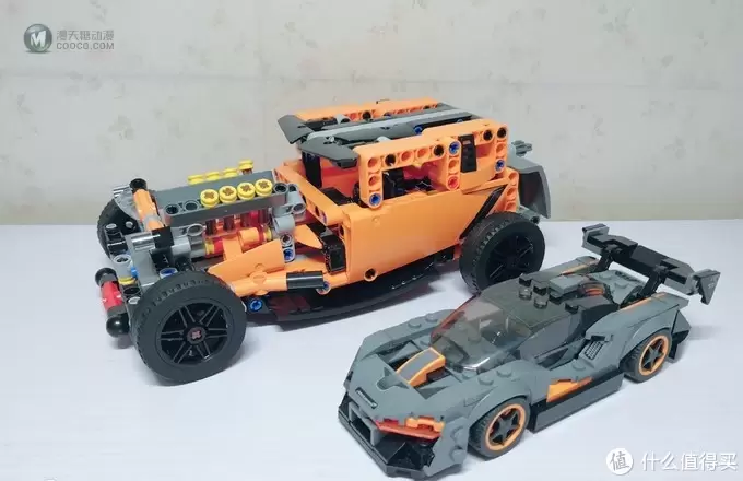 橙色老爷车 Lego2019科技组42093B模式拼装体验