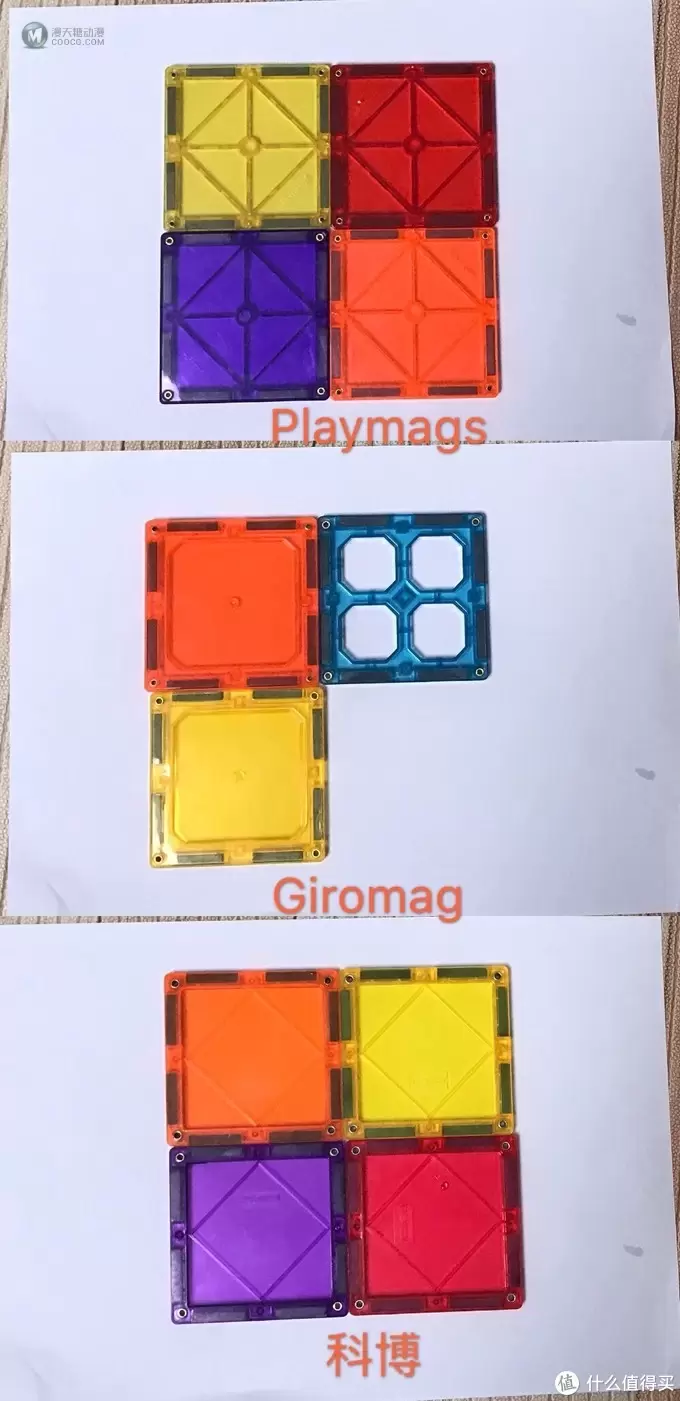 彩窗磁力片评测（一）-科博、Playmags,Giromag